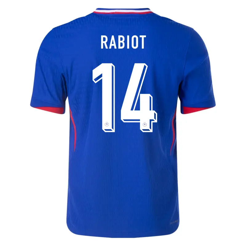 Camiseta Francia 1ª 2024 Adrien Rabiot 14