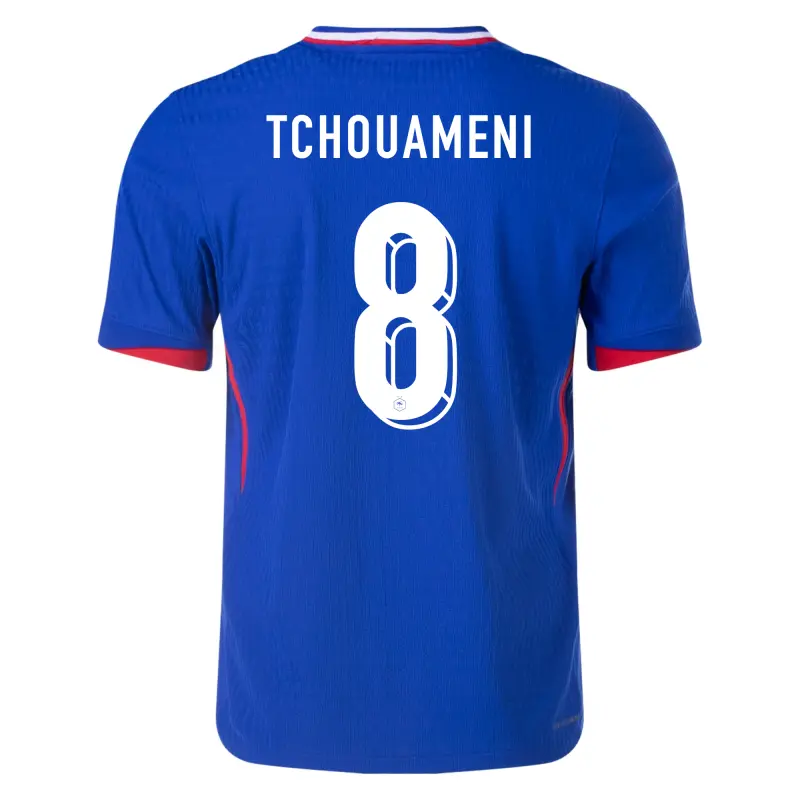 Camiseta Francia 1ª 2024 Aurélien Tchouaméni 8