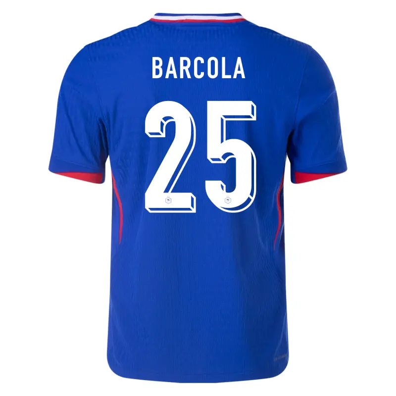 Camiseta Francia 1ª 2024 Bradley Barcola 25