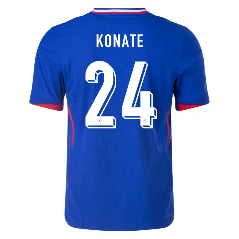 Camiseta Francia 1ª 2024 Ibrahima Konaté 24