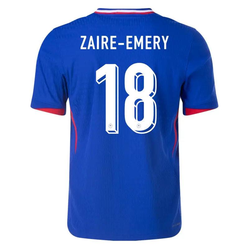 Camiseta Francia 1ª 2024 Warren Zaïre-Emery 18