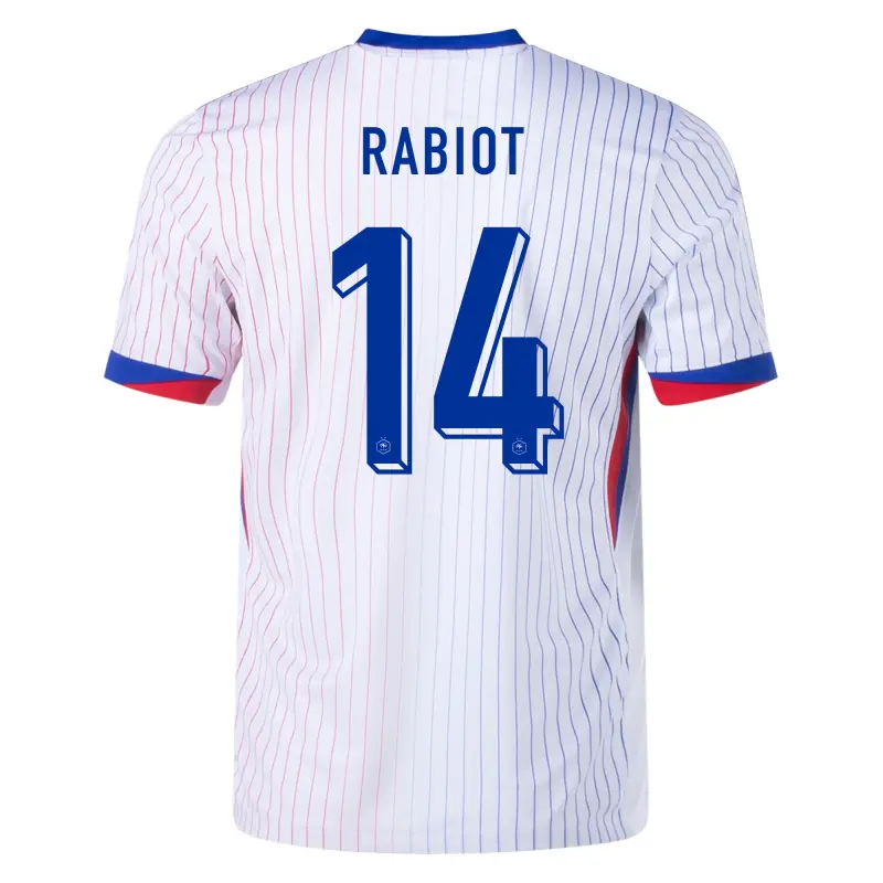 Camiseta Francia 2ª 2024 Adrien Rabiot 14