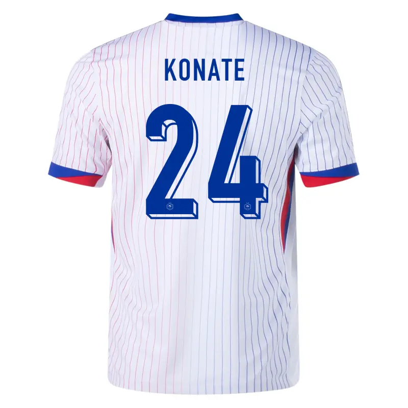 Camiseta Francia 2ª 2024 Ibrahima Konaté 24