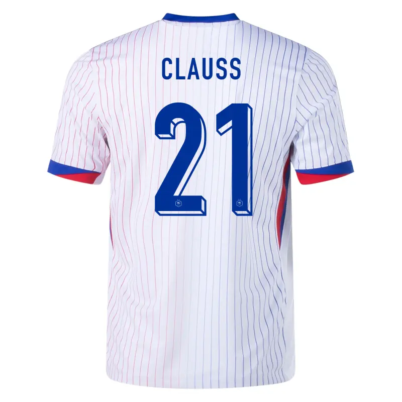 Camiseta Francia 2ª 2024 Jonathan Clauss 21