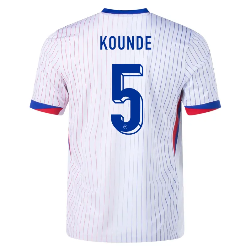 Camiseta Francia 2ª 2024 Jules Koundé 5