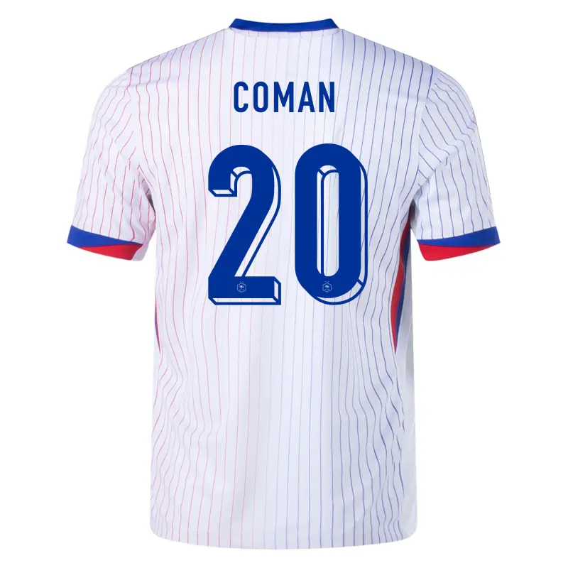 Camiseta Francia 2ª 2024 Kingsley Coman 20