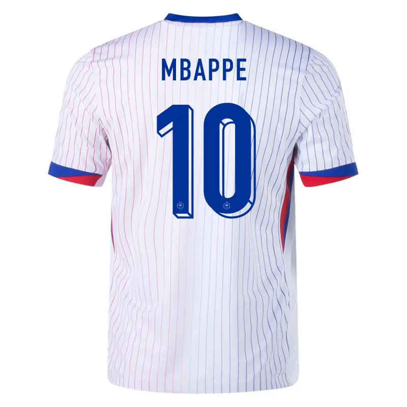 Camiseta Francia 2ª 2024 Kylian Mbappé 10