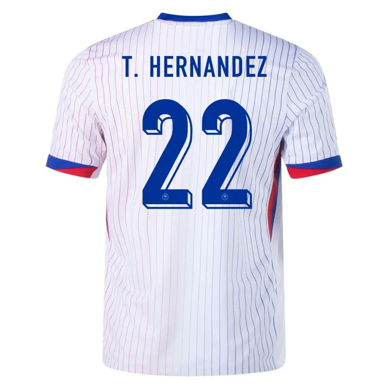 Camiseta Francia 2ª 2024 Théo Hernandez 22