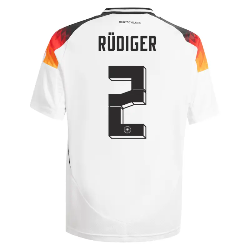 Camiseta Alemania 1ª 2024 Antonio Rüdiger 2