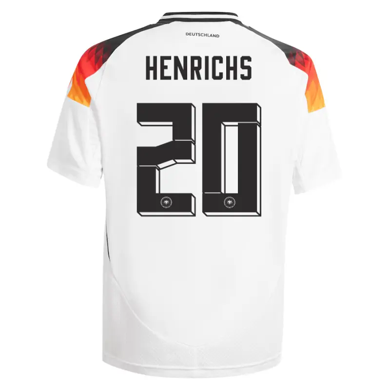 Camiseta Alemania 1ª 2024 Benjamin Henrichs 20