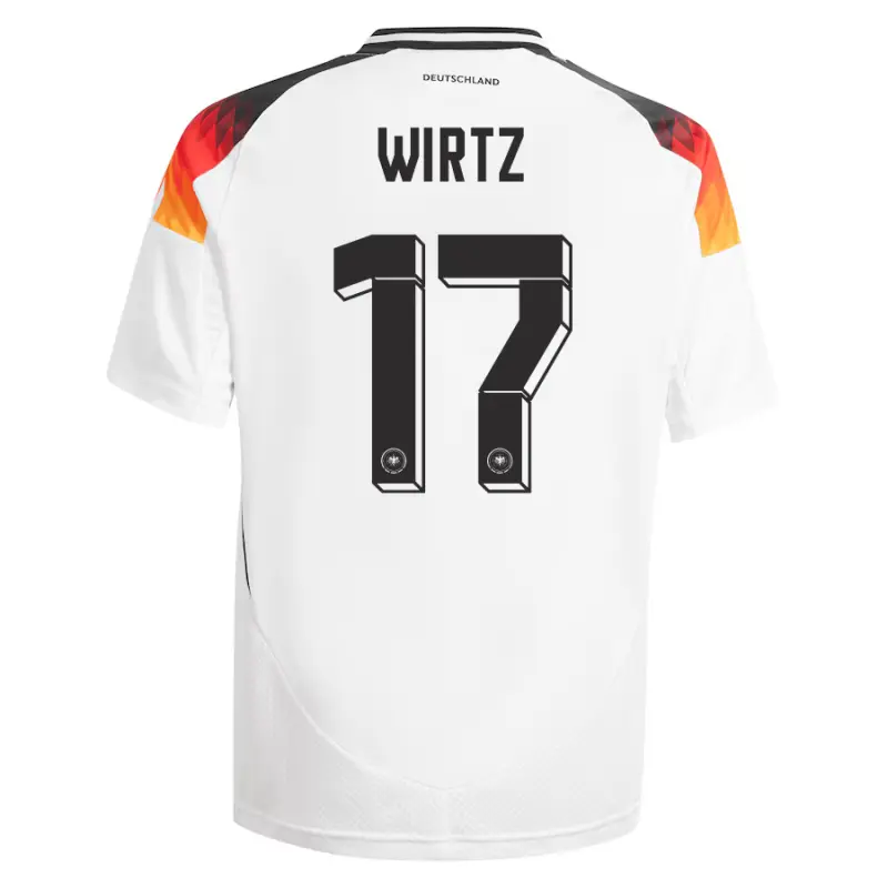 Camiseta Alemania 1ª 2024 Florian Wirtz 17