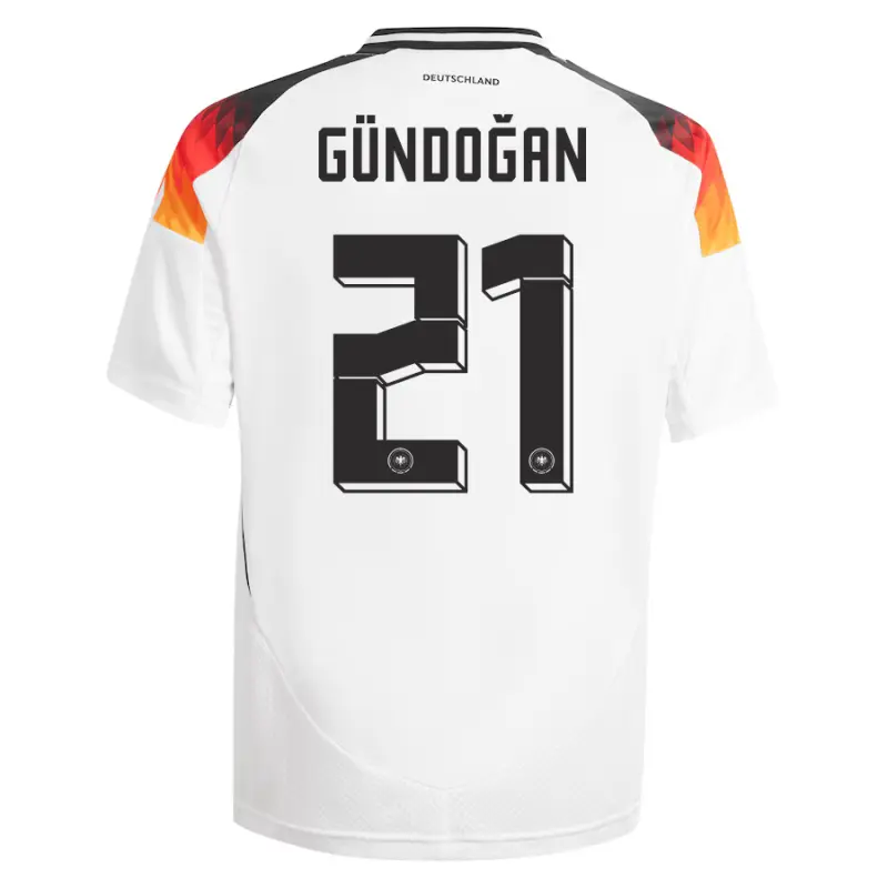 Camiseta Alemania 1ª 2024 İlkay Gündoğan 21