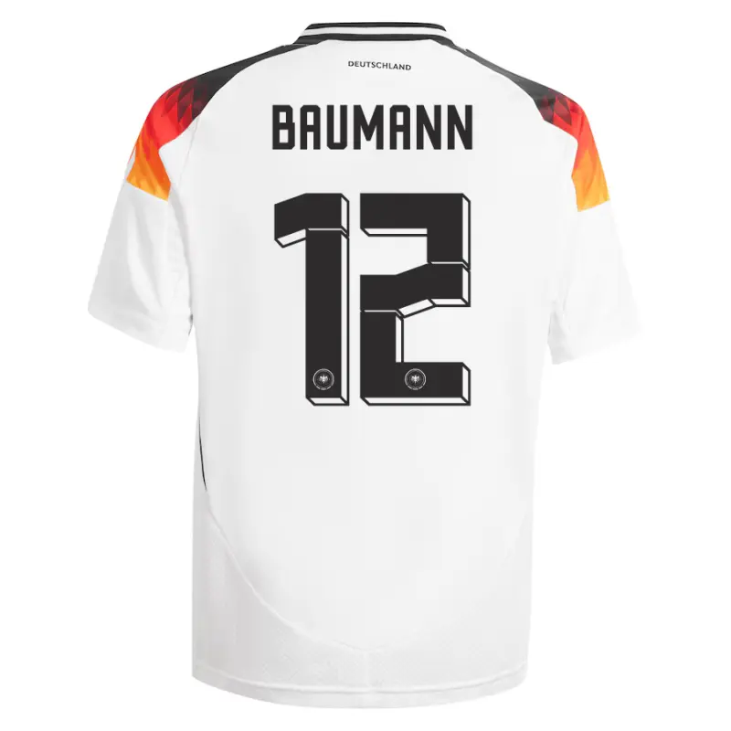 Camiseta Alemania 1ª 2024 Oliver Baumann 12