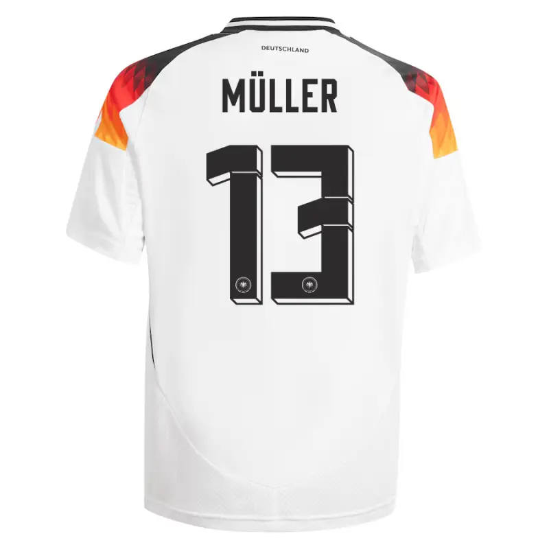 Camiseta Alemania 1ª 2024 Thomas Müller 13