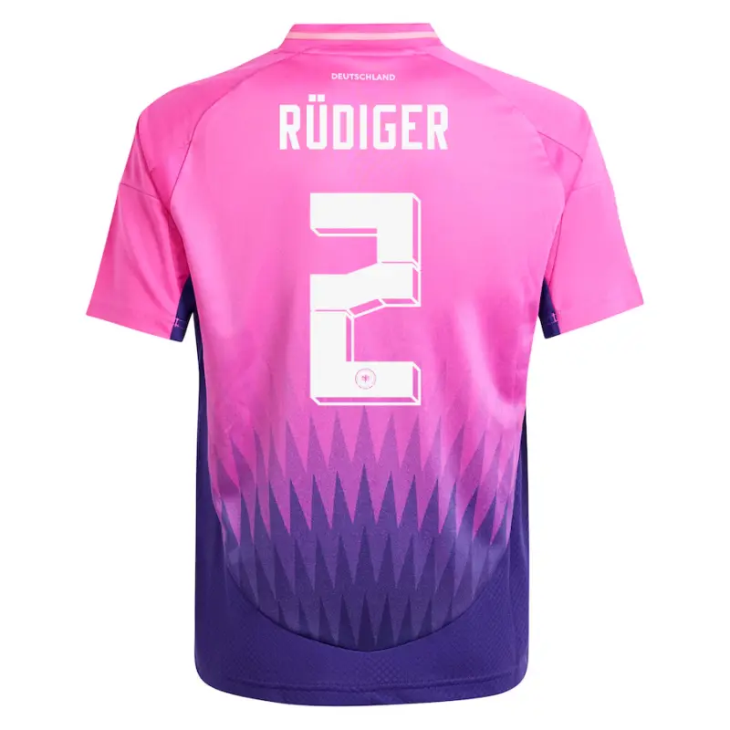 Camiseta Alemania 2ª 2024 Antonio Rüdiger 2