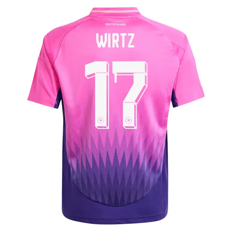 Camiseta Alemania 2ª 2024 Florian Wirtz 17