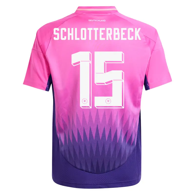 Camiseta Alemania 2ª 2024 Nico Schlotterbeck 15