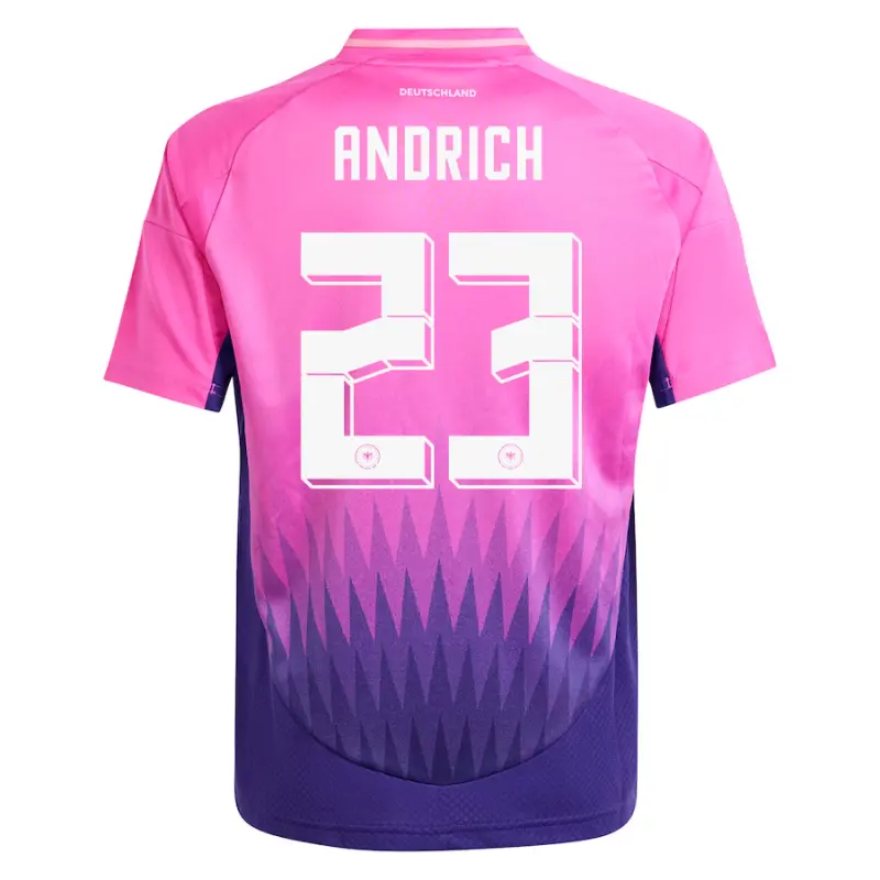 Camiseta Alemania 2ª 2024 Robert Andrich 23