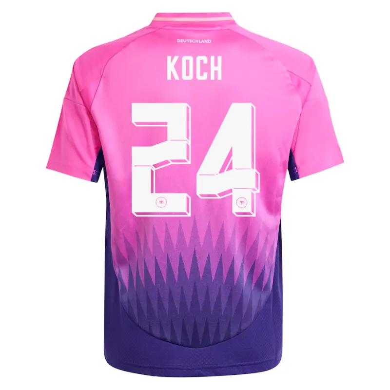 Camiseta Alemania 2ª 2024 Robin Koch 24