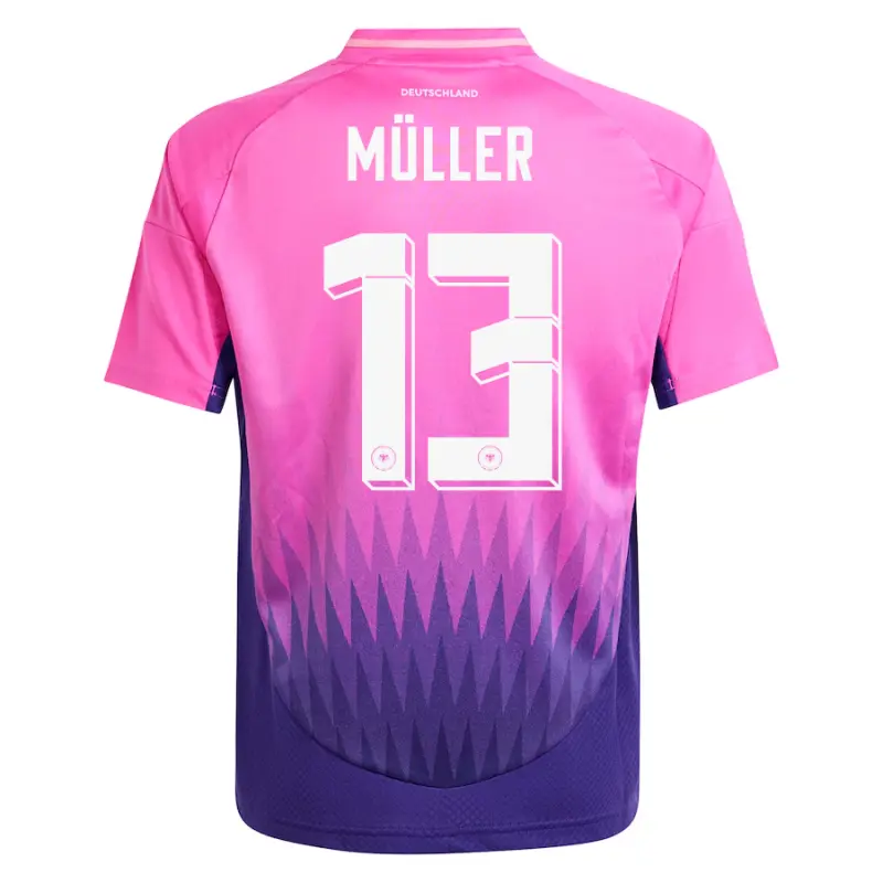 Camiseta Alemania 2ª 2024 Thomas Müller 13