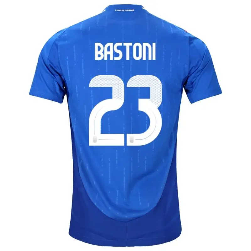 Camiseta Italia 1ª 2024 Alessandro Bastoni 23