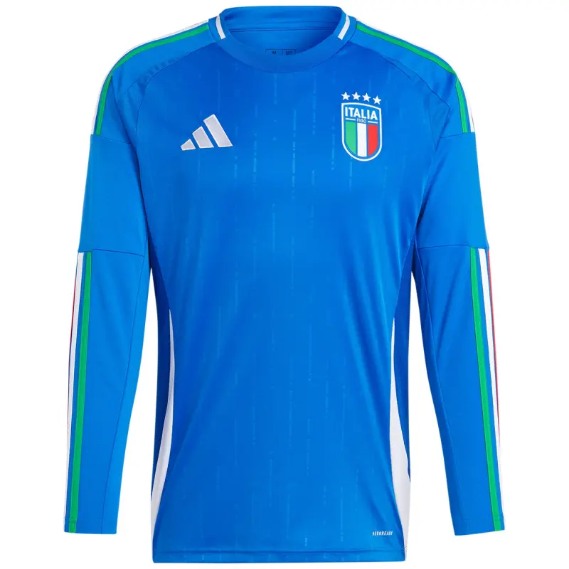 Camiseta Italia 1ª 2024 Manga Larga