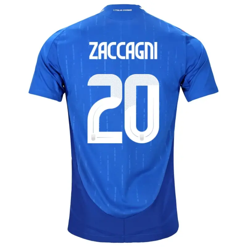 Camiseta Italia 1ª 2024 Mattia Zaccagni 20