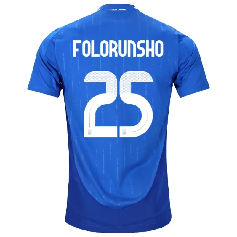 Camiseta Italia 1ª 2024 Michael Folorunsho 25