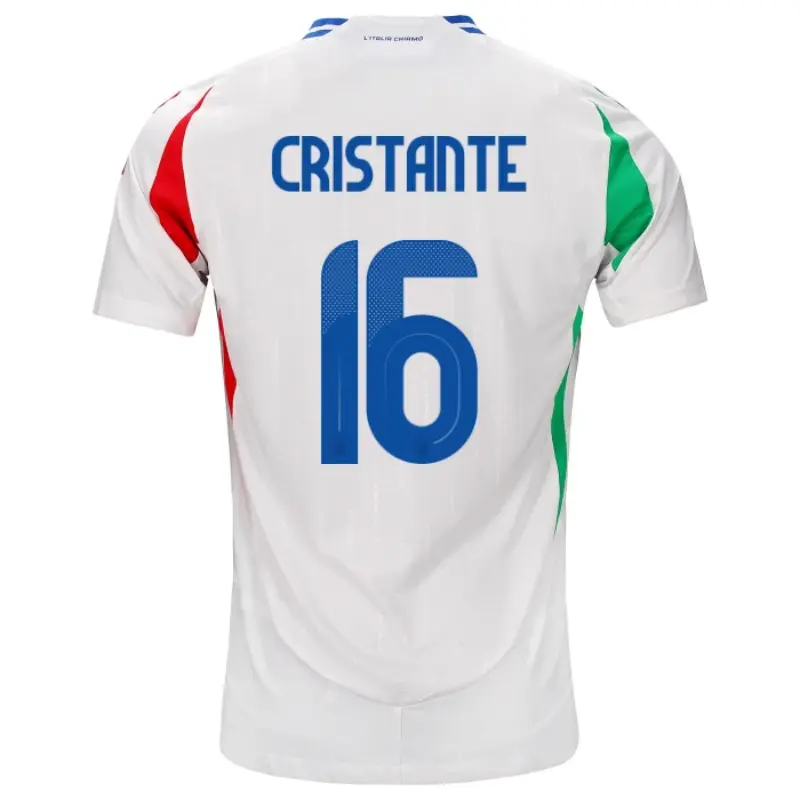 Camiseta Italia 2ª 2024 Bryan Cristante 16