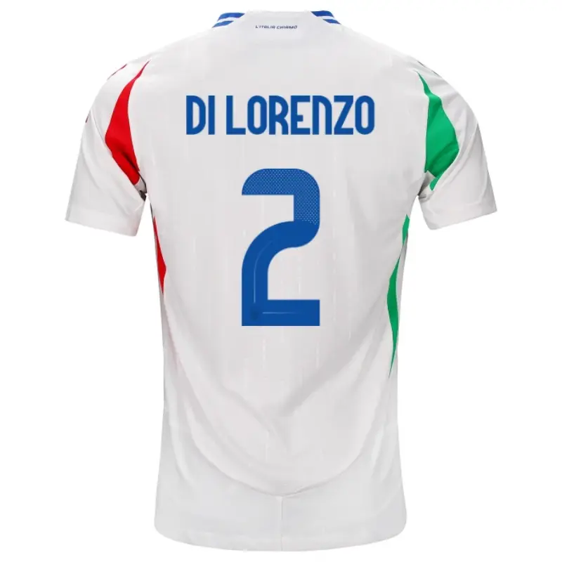 Camiseta Italia 2ª 2024 Giovanni Di Lorenzo 2