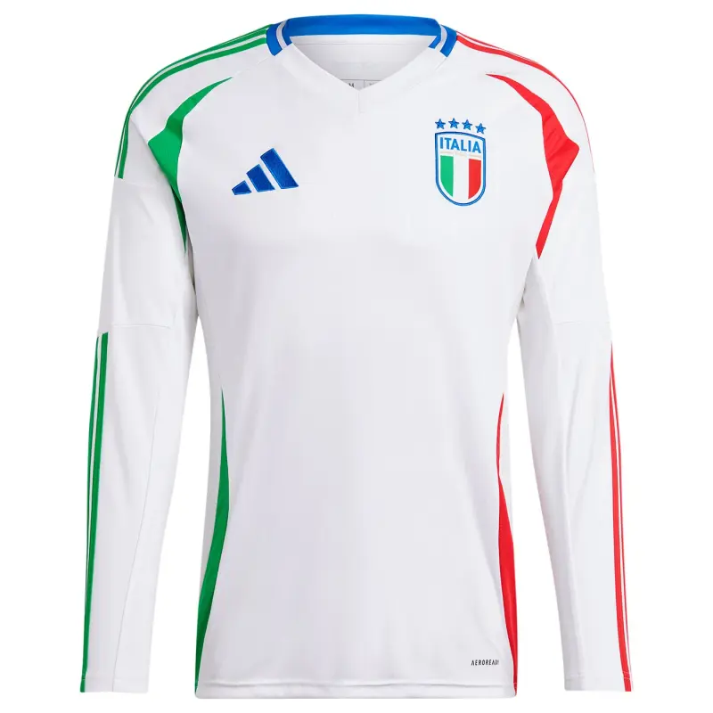 Camiseta Italia 2ª 2024 Manga Larga