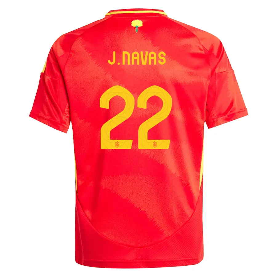 Camiseta España 1ª 2024 Jesus Navas 22