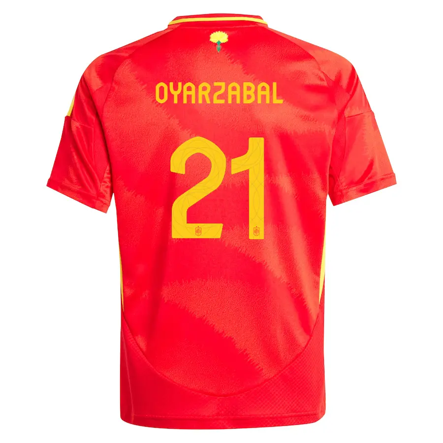 Camiseta España 1ª 2024 Mikel Oyarzabal 21