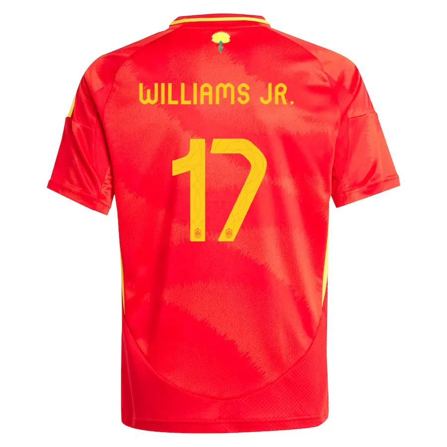 Camiseta España 1ª 2024 Nico Williams 17