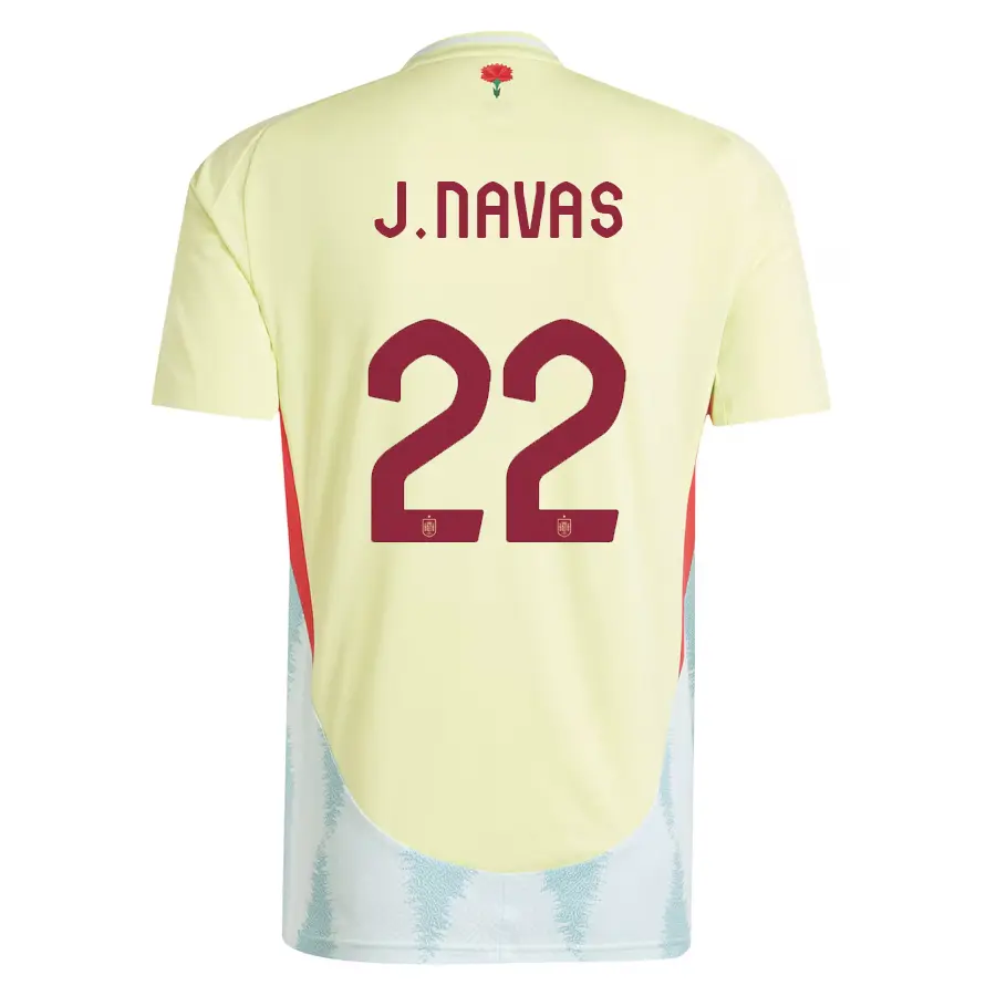 Camiseta España 2ª 2024 Jesus Navas 22