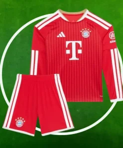 Camiseta FC Bayern Primera Equipación Niños 2026/2027 Manga Larga