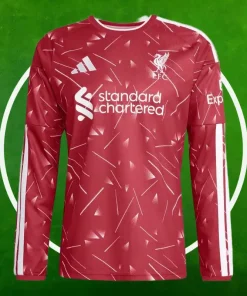 Camiseta Liverpool Primera Equipación Hombre 2026/2027 Manga Larga