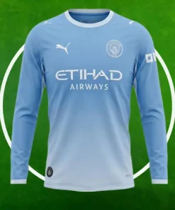 Camiseta Manchester City Primera Equipación Hombre 2026/2027 Manga Larga