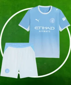 Camiseta Manchester City Primera Equipación Niños 2026/2027