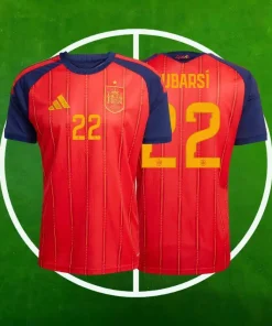 Camiseta España Primera Equipación Hombre 2026/2027 - Cubarsí #22