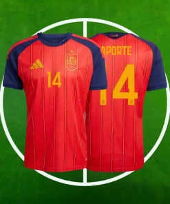 Camiseta España Primera Equipación Hombre 2026/2027 - Laporte #14