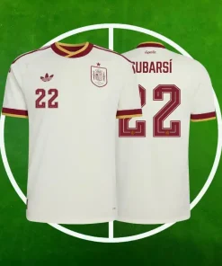 Camiseta España Segunda Equipación Hombre 2026/2027 - Cubarsí #22