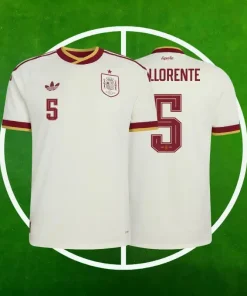 Camiseta España Segunda Equipación Hombre 2026/2027 - M.Llorente #5