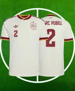 Camiseta España Segunda Equipación Hombre 2026/2027 - Marc Pubill #2