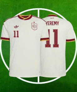Camiseta España Segunda Equipación Hombre 2026/2027 - Yéremy #11