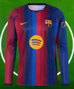 Camiseta FC Barcelona Primera Equipación Hombre 2026/2027 Manga Larga