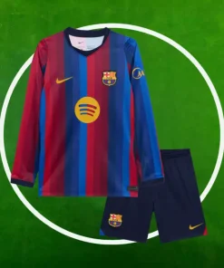 Camiseta FC Barcelona Primera Equipación Niños 2026/2027 Manga Larga