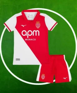 Camiseta AS Monaco Primera Equipación Niños 2026/2027