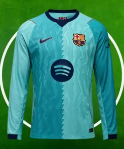 Camiseta FC Barcelona Tercera Equipación Hombre 2026/2027 Manga Larga