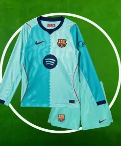 Camiseta FC Barcelona Tercera Equipación Niños 2026/2027 Manga Larga